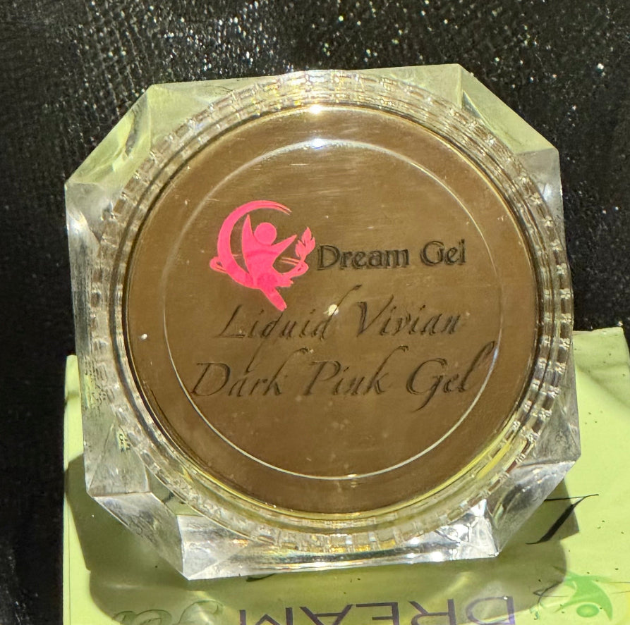 DreamGel - Liquid Vivian Dark Pink Gel